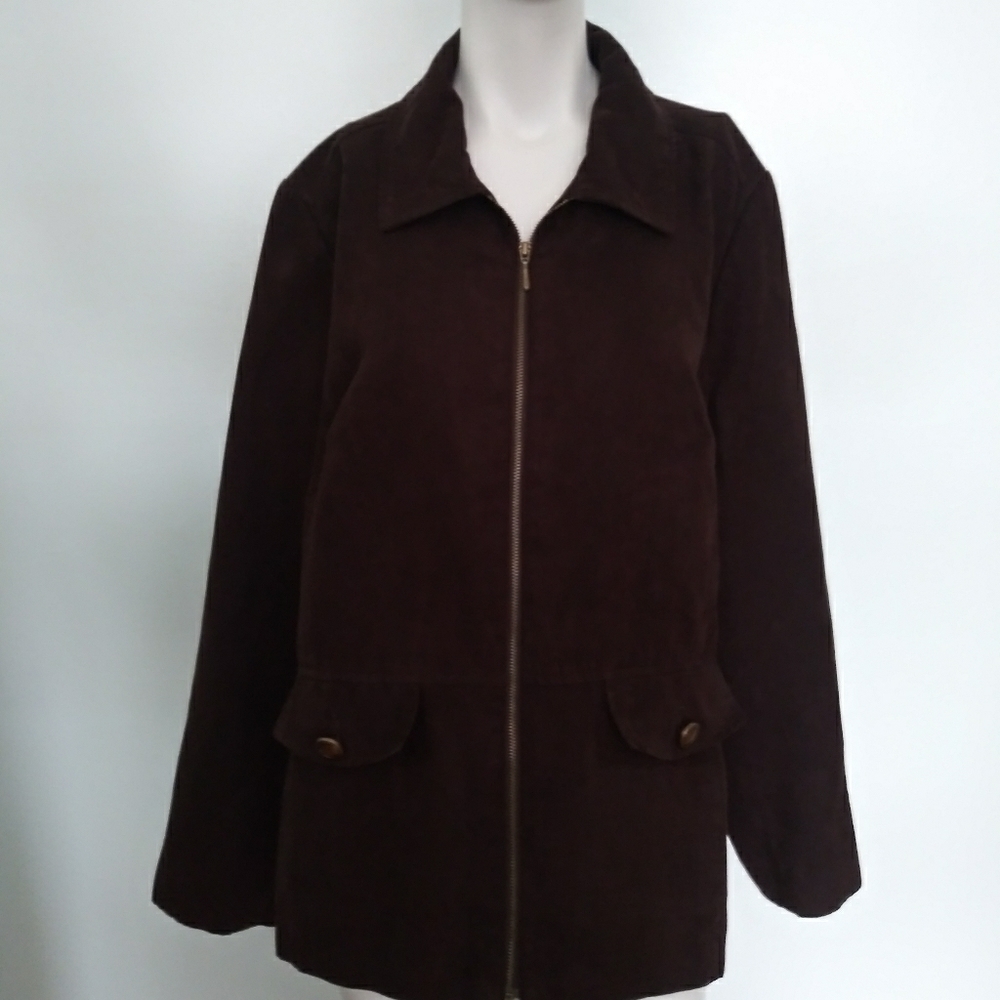 Studio Works (Woman) Faux Suede Blazer